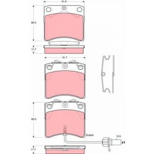 TRW Brake Pads