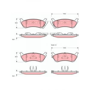 TRW Brake Pads