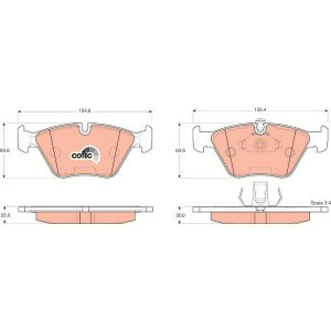 TRW Brake Pads