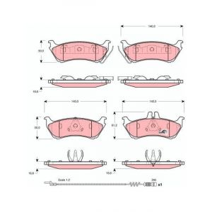 TRW Brake Pads