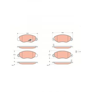 TRW Brake Pads