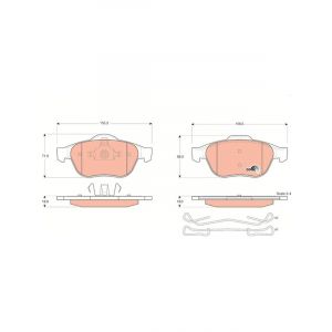 TRW Brake Pads