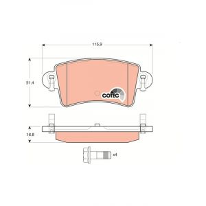 TRW Brake Pads