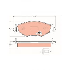 TRW Brake Pads