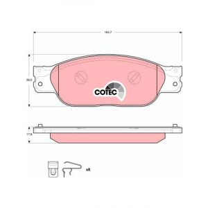 TRW Brake Pads
