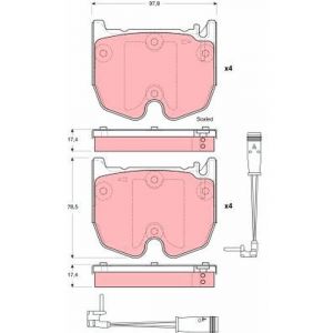 TRW Brake Pads