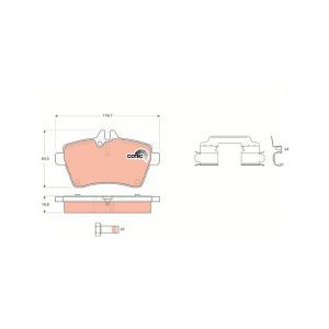 TRW Brake Pads