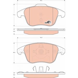 TRW Brake Pads