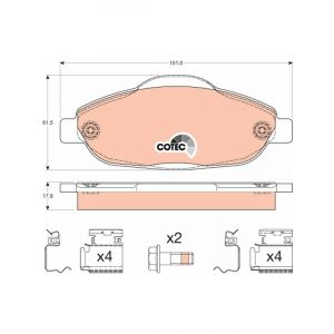 TRW Brake Pads