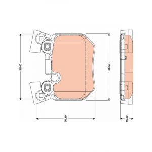 TRW Brake Pads
