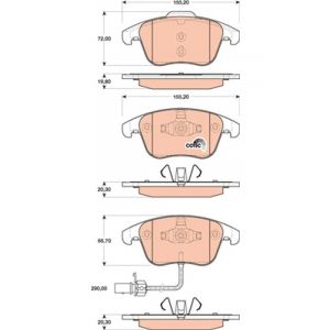 TRW Brake Pads