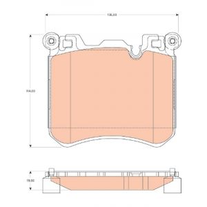 TRW Brake Pads