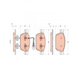 TRW Brake Pads