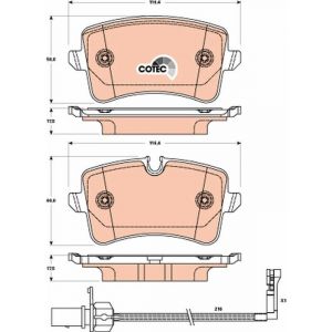 TRW Brake Pads