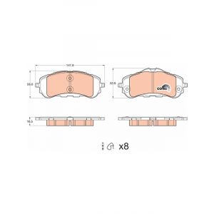 TRW Brake Pads