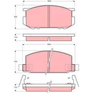 TRW Brake Pads
