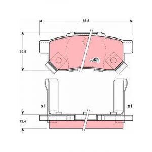 TRW Brake Pads