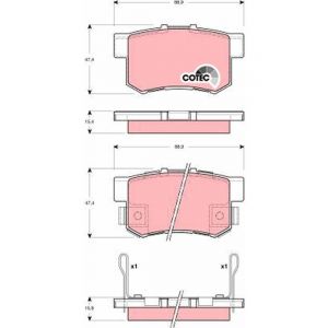 TRW Brake Pads