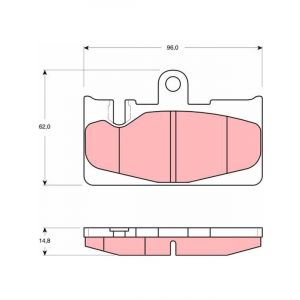 TRW Brake Pads