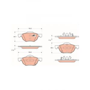 TRW Brake Pads