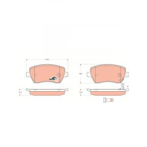 TRW Brake Pads