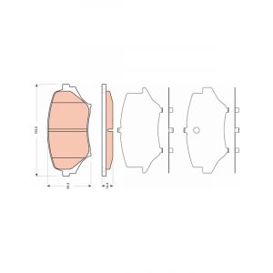 TRW Brake Pads