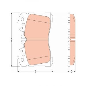TRW Brake Pads