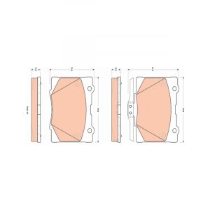 TRW Brake Pads