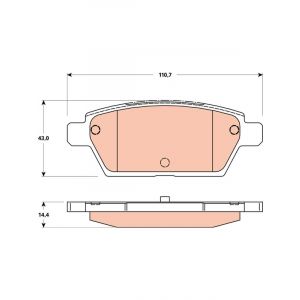 TRW Brake Pads