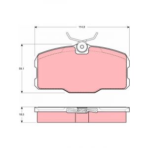 TRW Brake Pads