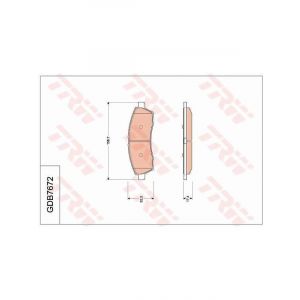 TRW Brake Pads