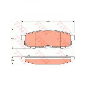 TRW Brake Pads