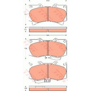 TRW Brake Pads