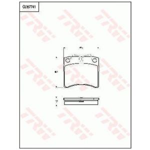 TRW Brake Pads
