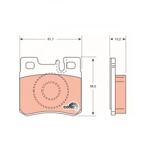 TRW Brake Pads