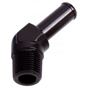 Aeroflow Male NPT to Barb 45 Degree Adapter 3/8