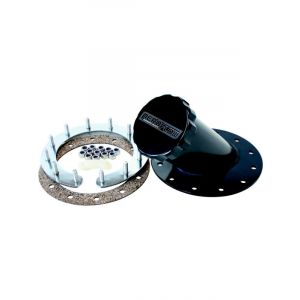 Aeroflow Remote Fuel Cell Filler 45 Degree 2-1/2