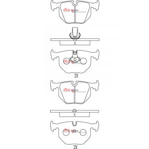 DBA Race Performance Brake Pads