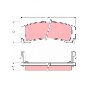 TRW Brake Pads