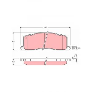 TRW Brake Pads