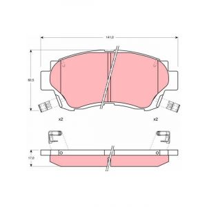 TRW Brake Pads