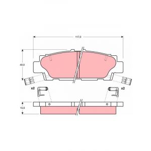 TRW Brake Pads