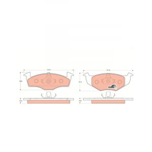 TRW Brake Pads