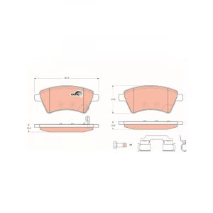 TRW Brake Pads