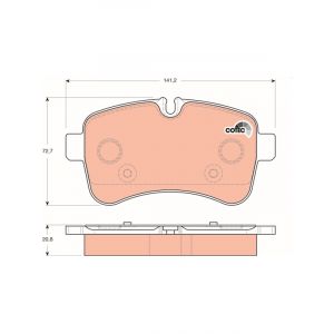TRW Brake Pads