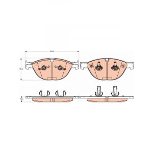 TRW Brake Pads