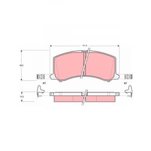 TRW Brake Pads