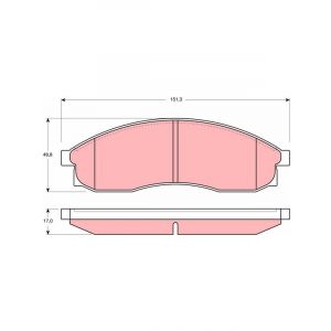 TRW Brake Pads
