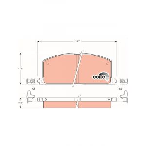 TRW Brake Pads