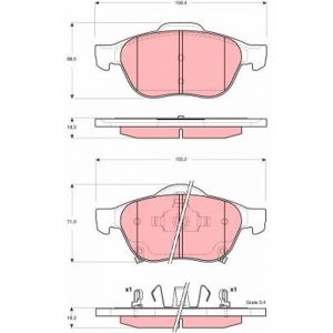 TRW Brake Pads